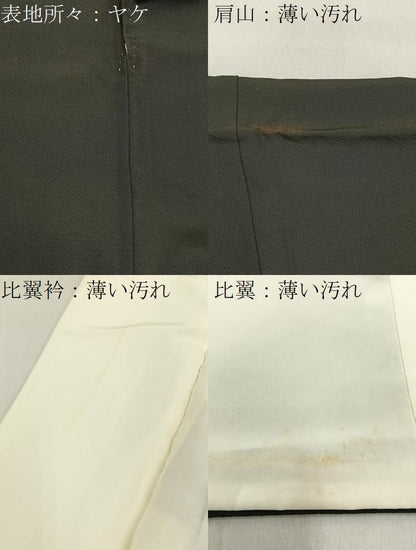 平和屋着物■本加賀友禅作家　談議所栄二　黒留袖　誰が袖花鳥文　ロング丈　正絹　逸品　BAAY3200hj
