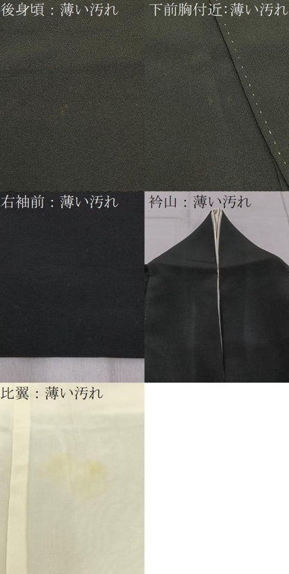 平和屋着物■豪華黒留袖　作家物　辻が花　金彩　正絹　逸品　BAAY3203hj