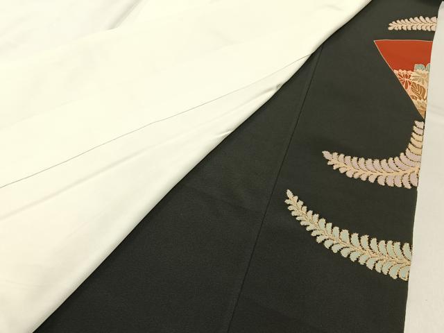 平和屋着物■豪華黒留袖　作家物　辻が花　金彩　正絹　逸品　BAAY3203hj