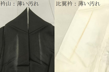 平和屋着物■豪華黒留袖　作家物　手描き　名所風景文　暈し染め　金彩　正絹　逸品　BAAY3215hj