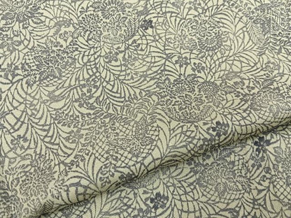 平和屋着物■男性　長襦袢　無双仕立て　型染め　花蝶文　正絹　逸品　未使用　BAAY3224hj