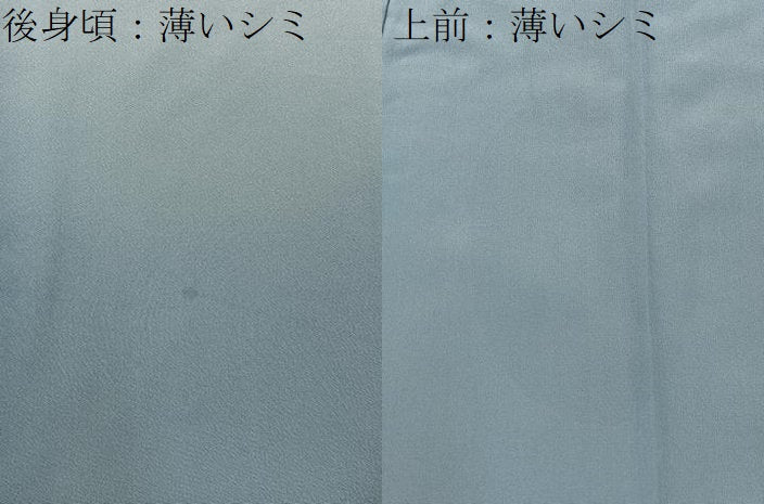 平和屋着物■男性　長襦袢　袷　手描き　風景文　暈し染め　正絹　逸品　BAAY3248hj