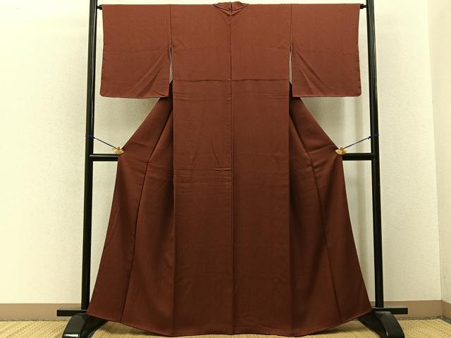 平和屋着物■江戸小紋　極小鮫小紋柄　正絹　逸品　BAAY3255hj