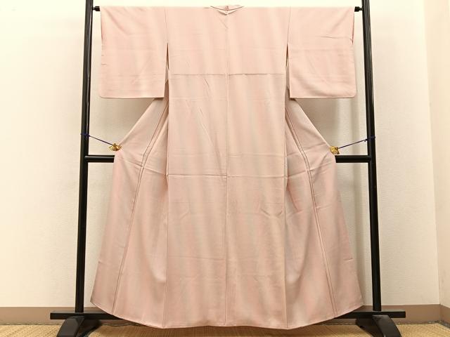 平和屋着物■上質な小紋　霞文　暈し染め　正絹　逸品　BAAY3258hj