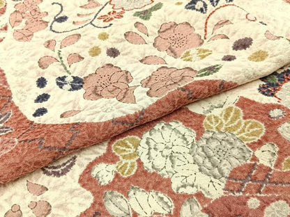 平和屋着物■上質な小紋　辻が花　正絹　逸品　BAAY3273hj