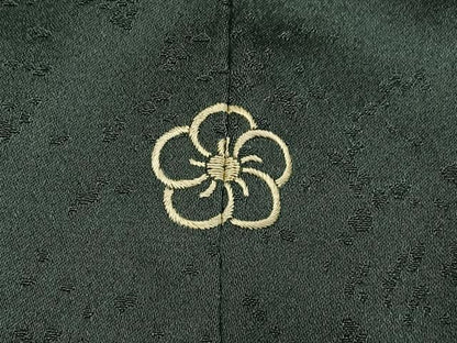 平和屋着物■訪問着　刺繍　草花文　金彩　正絹　逸品　BAAY3287hj
