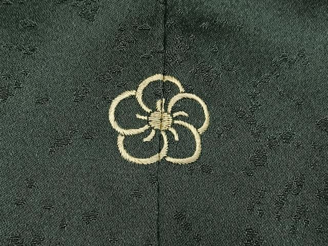 平和屋着物■訪問着　刺繍　草花文　金彩　正絹　逸品　BAAY3287hj
