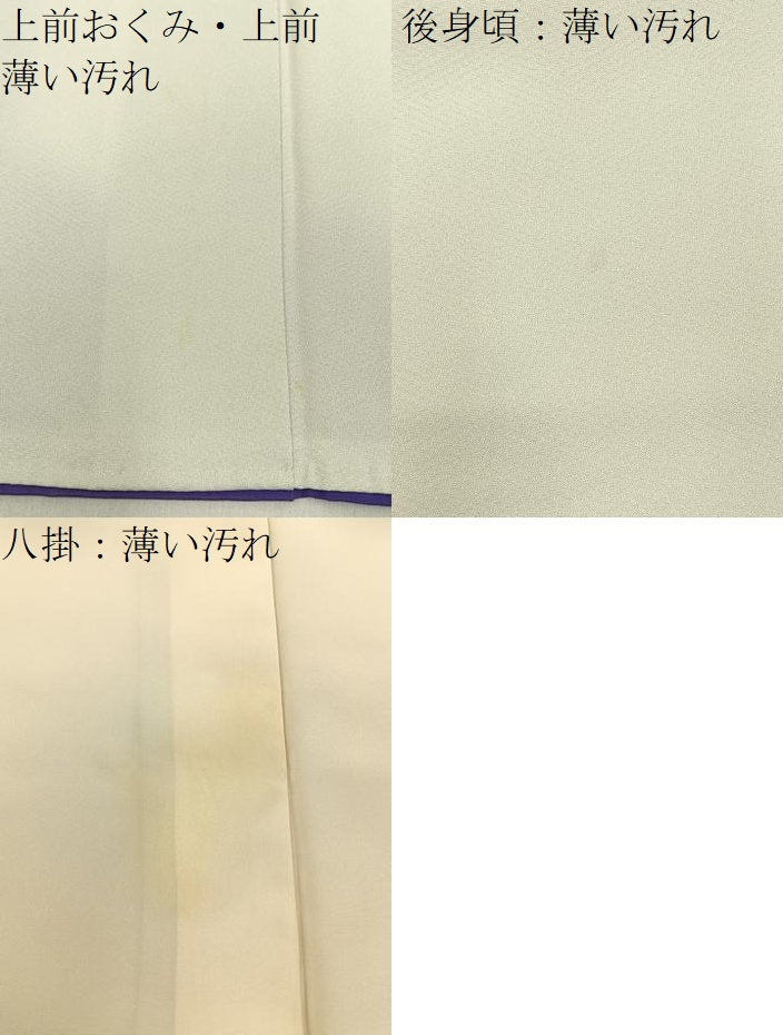 平和屋着物■訪問着　手描き　樹林風景文　正絹　逸品　BAAY3296hj