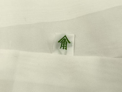 平和屋着物■上質な紬　舞蝶文　正絹　逸品　未使用　BAAY3301hj