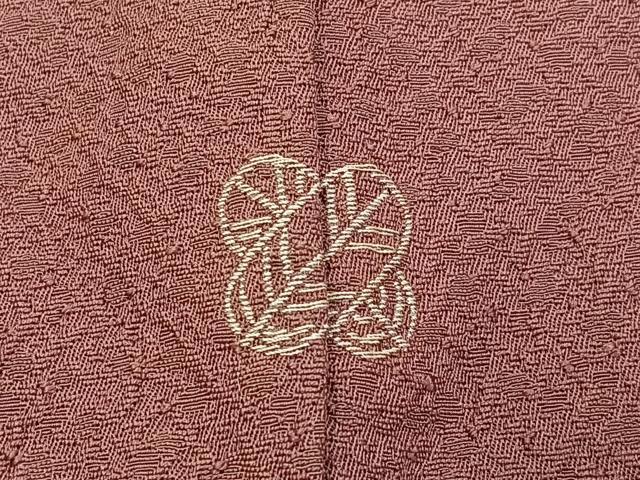 平和屋着物■中国三大刺繍　スワトウ刺繍　総刺繍　無地絵羽訪問着　花車文　退紅色　正絹　逸品　BAAY3303hj