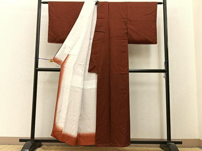 平和屋着物■江戸小紋　鮫小紋柄　正絹　逸品　未使用　BAAY3323hj