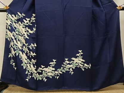平和屋着物■訪問着　刺繍　裏菊　正絹　逸品　BAAY3324hj