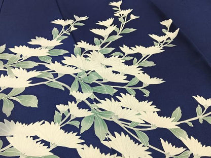 平和屋着物■訪問着　刺繍　裏菊　正絹　逸品　BAAY3324hj