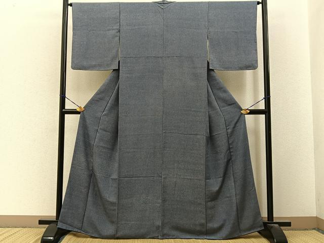 平和屋着物■古橋慶一　江戸小紋　鮫小紋柄　正絹　逸品　BAAY3328hj