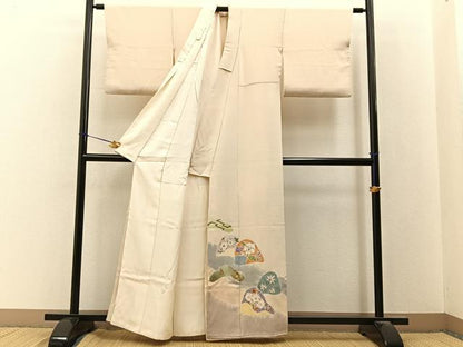 平和屋着物■豪華色留袖　辻が花　絞り　金彩　正絹　逸品　BAAY3331hj