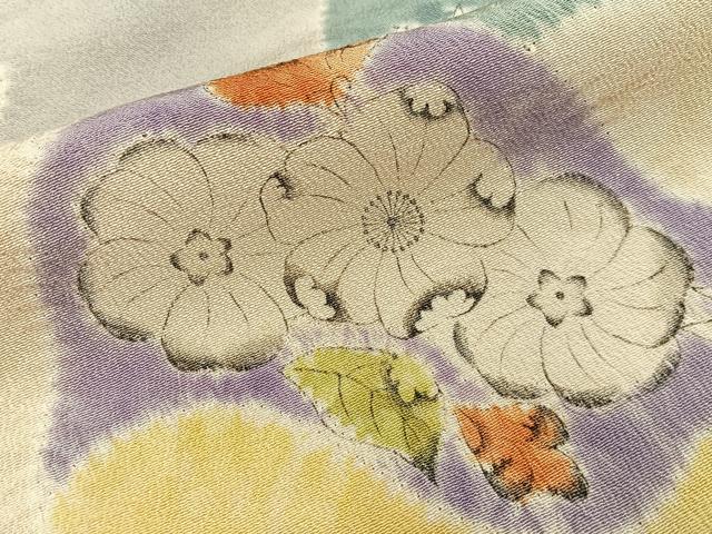 平和屋着物■豪華色留袖　辻が花　絞り　金彩　正絹　逸品　BAAY3331hj