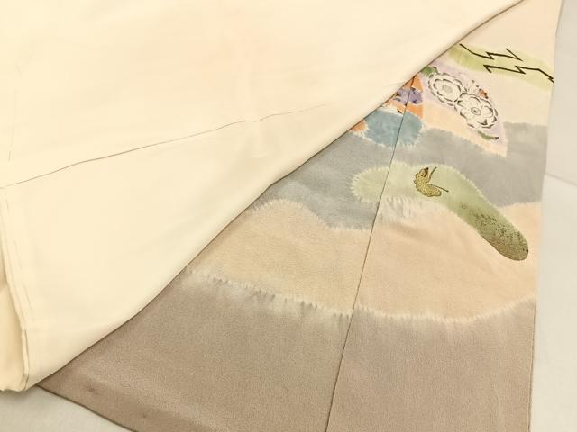 平和屋着物■豪華色留袖　辻が花　絞り　金彩　正絹　逸品　BAAY3331hj