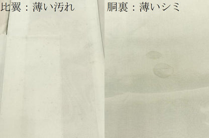 平和屋着物■豪華黒留袖　尾長鶏檜扇花文　金彩　正絹　逸品　BAAY3348hj