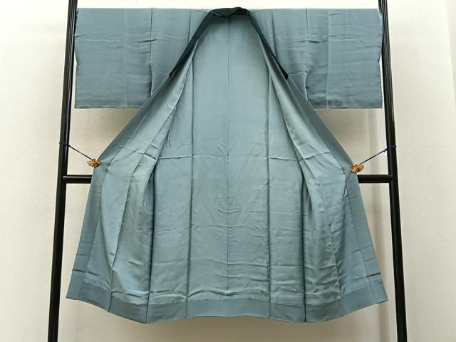 平和屋着物■男性　長襦袢　袷　仕覆　暈し染め　正絹　逸品　BAAY3359hj