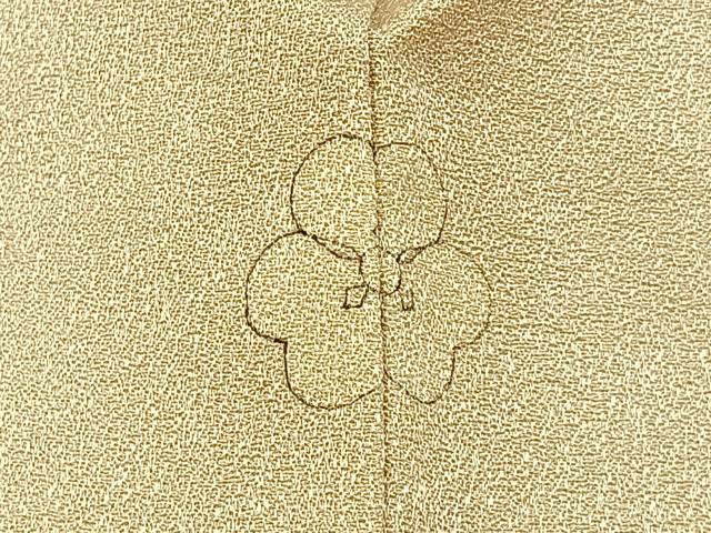 平和屋着物■訪問着　駒刺繍　杜若　金彩　正絹　逸品　BAAY3369hj