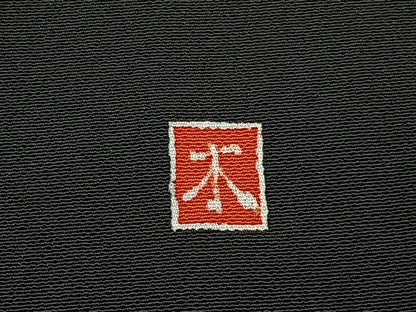 平和屋着物■豪華黒留袖　友禅　作家物　唐子　飾花文　正絹　逸品　BAAY3370hj