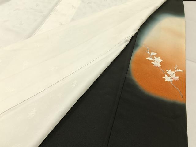平和屋着物■豪華黒留袖　作家物　童子遊び　暈し染め　金糸　正絹　逸品　BAAY3375hj