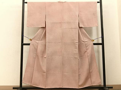 平和屋着物■上質な小紋　墨流し文様　暈し染め　正絹　逸品　未使用　BAAY3385hj