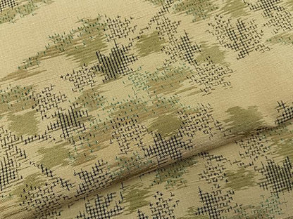 平和屋着物■上質な紬　楓　正絹　逸品　未使用　BAAY3395hj