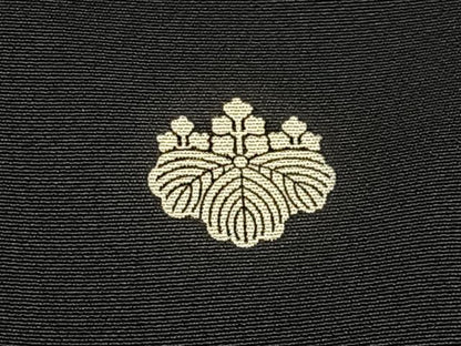 平和屋着物■豪華黒留袖　几帳花鳥文　金彩　正絹　逸品　BAAY3396hj