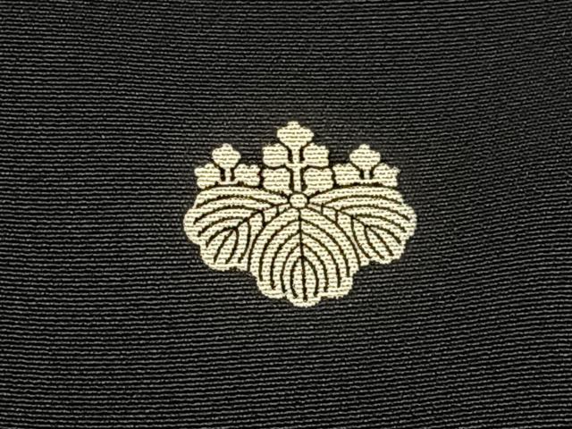 平和屋着物■豪華黒留袖　几帳花鳥文　金彩　正絹　逸品　BAAY3396hj