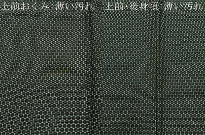 平和屋着物■男性　紬　80亀甲　総詰め　正絹　逸品　BAAY3404hj