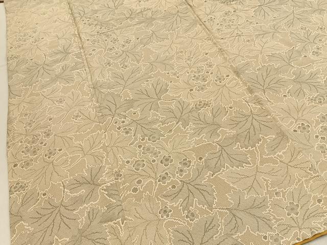 平和屋着物■小紋　草花文　洗える着物　BAAY3420hj