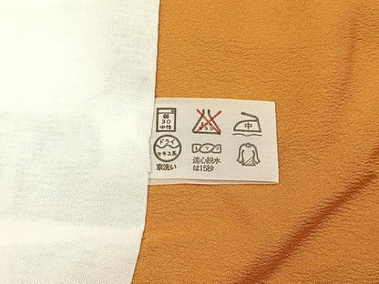 平和屋着物■小紋　舞桜文　洗える着物　BAAY3422hj