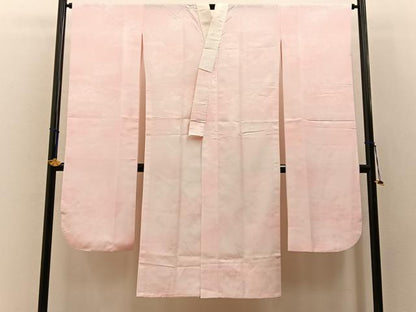 平和屋着物■振袖用長襦袢　無双仕立て　花籠地紋　暈し染め　洗える着物　BAAY3431hj
