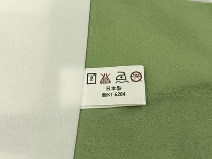 平和屋着物■小紋　辻が花　洗える着物　BAAY3442hj