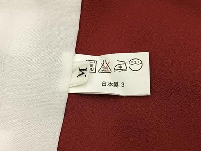 平和屋着物■小紋　ペイズリー　更紗花文　洗える着物　未使用　BAAY3444hj