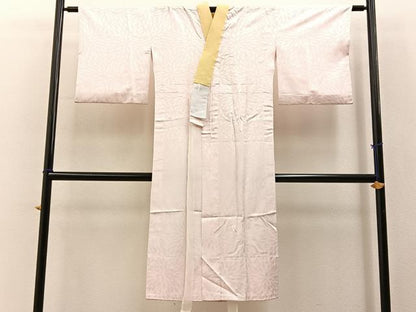 平和屋着物■長襦袢　無双仕立て　菊地紋　洗える着物　BAAY3457hj
