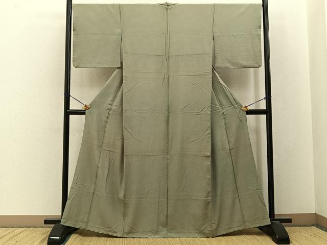 平和屋着物■江戸小紋　極小鮫小紋柄　正絹　逸品　BAAY3462hj