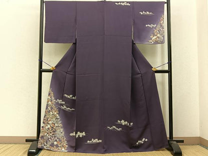 平和屋着物■訪問着　御所解文　暈し染め　正絹　逸品　BAAY3472hj