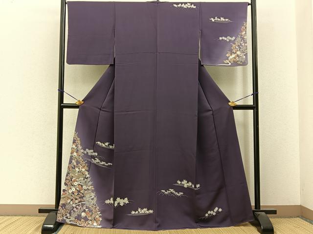 平和屋着物■訪問着　御所解文　暈し染め　正絹　逸品　BAAY3472hj