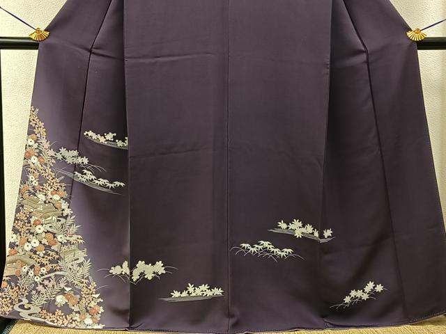平和屋着物■訪問着　御所解文　暈し染め　正絹　逸品　BAAY3472hj