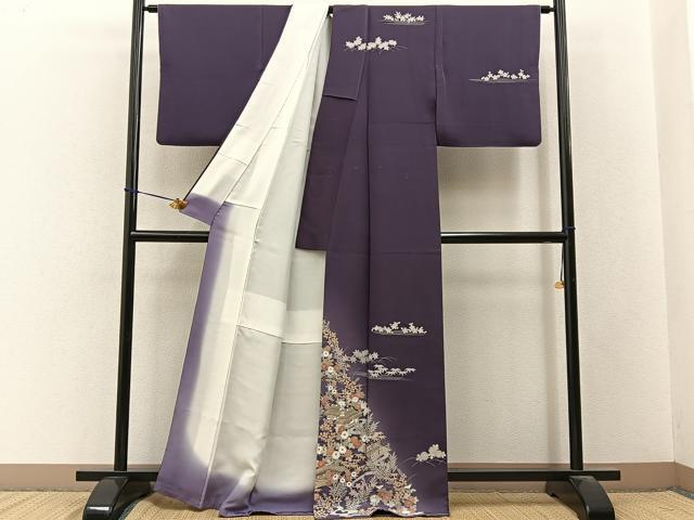 平和屋着物■訪問着　御所解文　暈し染め　正絹　逸品　BAAY3472hj