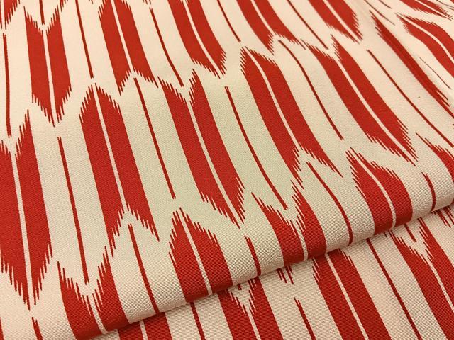 平和屋着物■上質な小紋　矢羽根文　正絹　逸品　BAAY3486hj