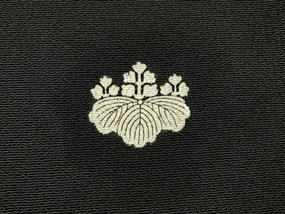 平和屋着物■豪華黒留袖　駒刺繍　入子菱　金彩　正絹　逸品　BAAY3501hj