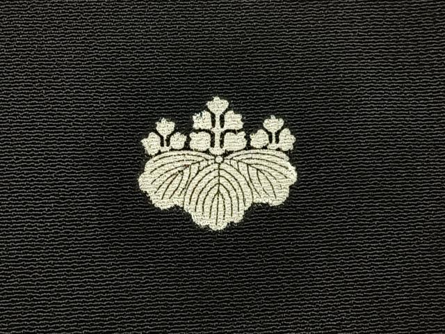 平和屋着物■豪華黒留袖　駒刺繍　入子菱　金彩　正絹　逸品　BAAY3501hj
