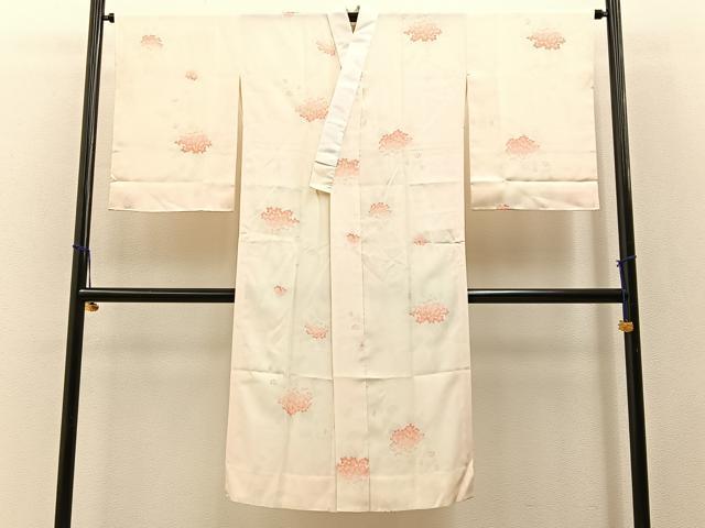 平和屋着物■長襦袢　無双仕立て　紫陽花　暈し染め　正絹　逸品　未使用　BAAY3516hj