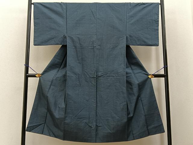 平和屋着物■男性　本場大島紬　80亀甲　総詰め　正絹　逸品　BAAY3526hj