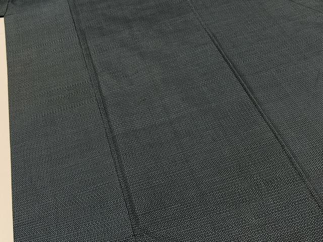 平和屋着物■男性　本場大島紬　80亀甲　総詰め　正絹　逸品　BAAY3526hj