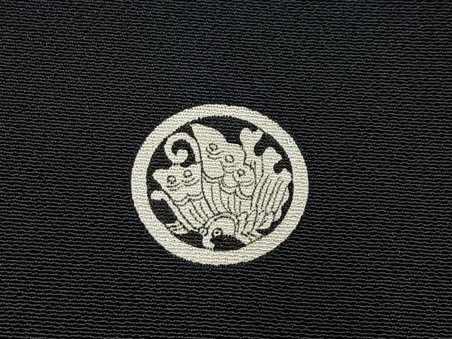 平和屋着物■豪華黒留袖　作家物　駒刺繍　渡橋草葉文　金彩　正絹　逸品　BAAY3536hj