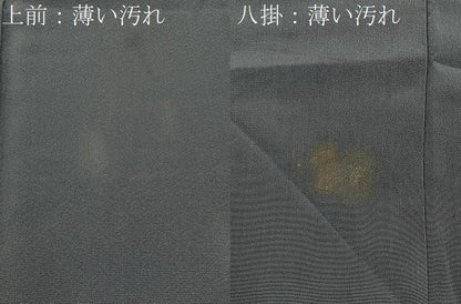 平和屋着物■上質な色無地　錆鼠色　正絹　逸品　未使用　BAAY3541hj